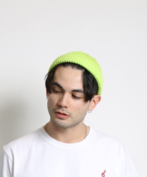 ROTAR（ローター）の「Cotton roll short watch コットン ロール ショートワッチ（ニットキャップ/ビーニー・メンズ・イエロー系/ネイビー/グレー/ブラック/ダークグリーン/ベージュ・FREE）」の6枚目の写真