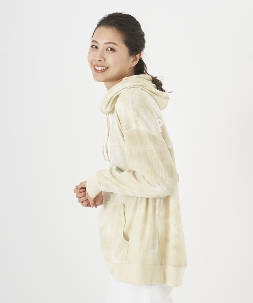 Ocean Pacific（オーシャンパシフィック）の「【OP:オーピー】レディースプルオーバーパーカー　フーディー　バックプリント（パーカー・レディース・ベージュ/ブラック/ブルー・MEDIUM）」の13枚目の写真