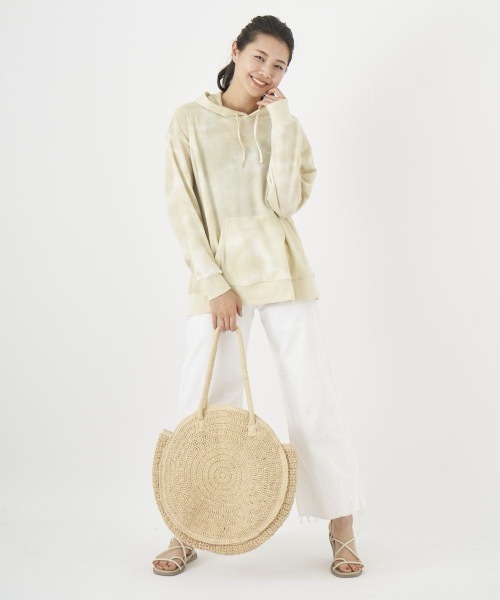 Ocean Pacific（オーシャンパシフィック）の「【OP:オーピー】レディースプルオーバーパーカー　フーディー　バックプリント（パーカー・レディース・ベージュ/ブラック/ブルー・MEDIUM）」の12枚目の写真