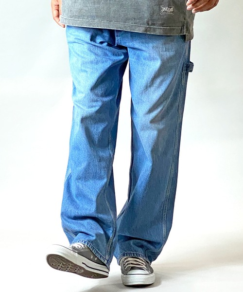 Wrangler（ラングラー）の「WRANGLER BROWN PAINTER PANTS/ラングラー ペインターパンツ（デニムパンツ・メンズ・サックスブルー/ブルー・S/M/L）」の8枚目の写真