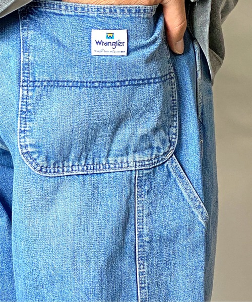 Wrangler（ラングラー）の「WRANGLER BROWN PAINTER PANTS/ラングラー ペインターパンツ（デニムパンツ・メンズ・サックスブルー/ブルー・S/M/L）」の14枚目の写真