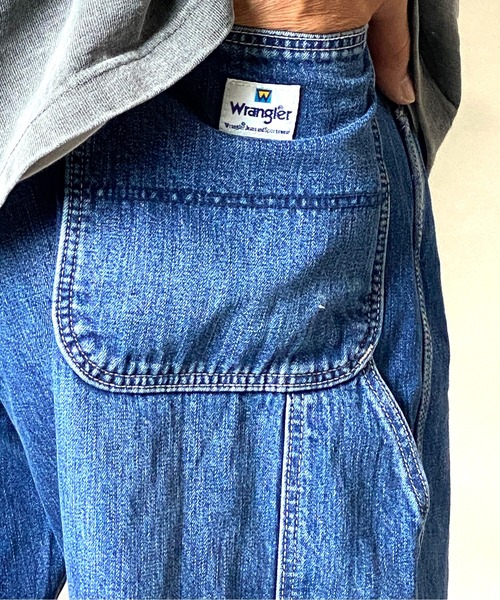 Wrangler（ラングラー）の「WRANGLER BROWN PAINTER PANTS/ラングラー ペインターパンツ（デニムパンツ・メンズ・サックスブルー/ブルー・S/M/L）」の18枚目の写真