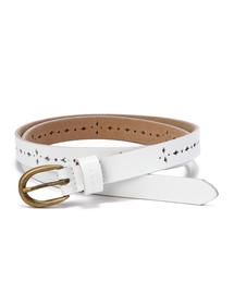 coen | パンチングレザーベルト(ベルト)