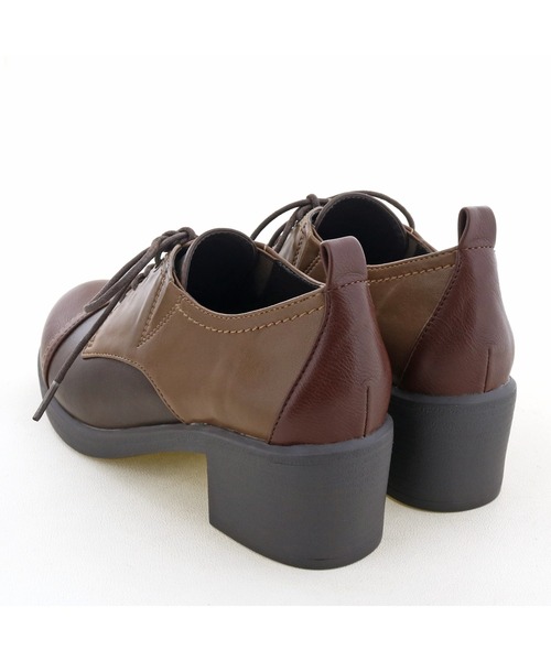 byあしながおじさん（バイアシナガオジサン）の「レースアップシューズ　-8980438（ドレスシューズ・レディース・ベージュ/マルチ/チェック・22.5cm/23.5cm/24.5cm/23.0cm/24.0cm/25.0cm/22.0cm）」の22枚目の写真