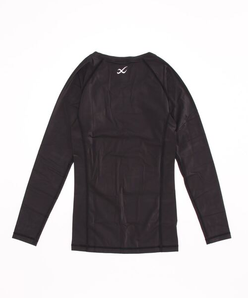 CW-X(シーダブリューエックス)の「レディース 長袖機能性トップス(Tシャツ/カットソー・レディース・ブラック/アイボリー・L/S/M)」の3枚目の写真