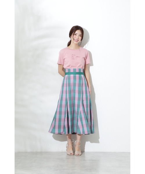 JILL STUART(ジルスチュアート)の「◆メッセージTシャツ(Tシャツ/カットソー・レディース・ベージュ/ホワイト/ピンク・FREE)」の12枚目の写真