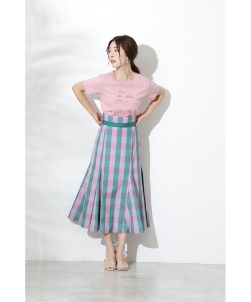 JILL STUART(ジルスチュアート)の「◆メッセージTシャツ(Tシャツ/カットソー・レディース・ベージュ/ホワイト/ピンク・FREE)」の13枚目の写真