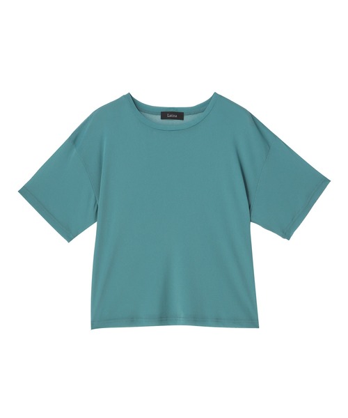 LATINA（ラティーナ）の「シアーネットTシャツ（Tシャツ/カットソー・レディース・ブラック/ブルー・FREE）」の9枚目の写真