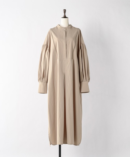 INTER FACTORY（インターファクトリー）の「長袖ワンピース（ワンピース・レディース・ホワイト・FREE）」の3枚目の写真