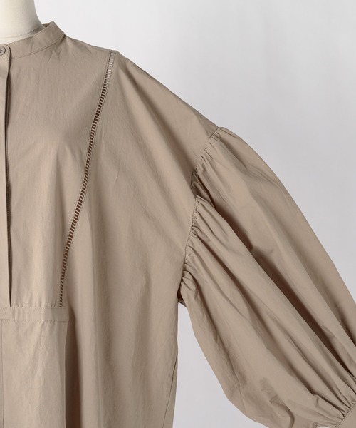 INTER FACTORY（インターファクトリー）の「長袖ワンピース（ワンピース・レディース・ホワイト・FREE）」の8枚目の写真