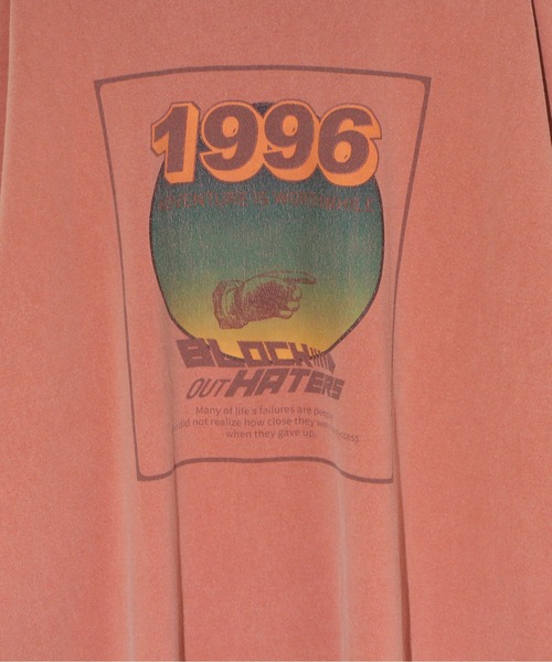 one way(ワンウェイ)の「Cinema1996ロゴT(Tシャツ/カットソー・レディース・ホワイト/ブラック/オレンジ/ライトグリーン・FREE)」の10枚目の写真
