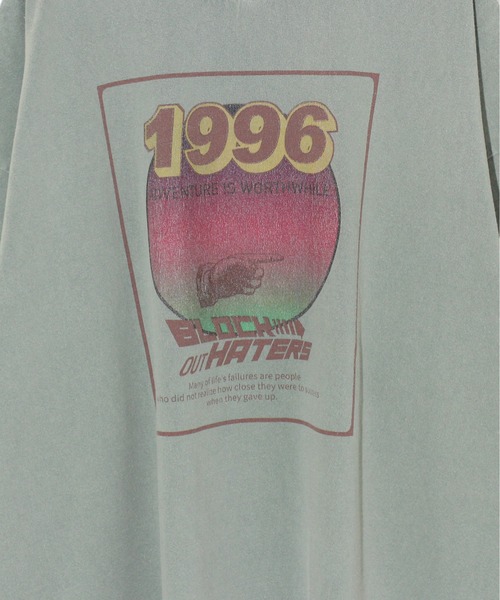 one way(ワンウェイ)の「Cinema1996ロゴT(Tシャツ/カットソー・レディース・ホワイト/ブラック/オレンジ/ライトグリーン・FREE)」の11枚目の写真
