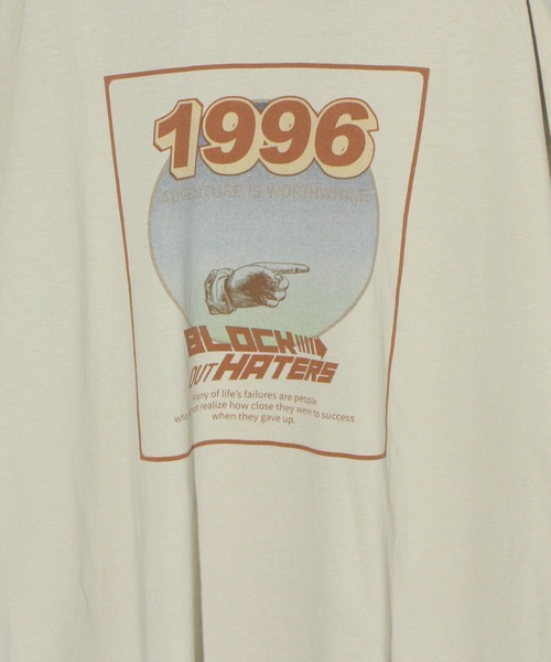 one way(ワンウェイ)の「Cinema1996ロゴT(Tシャツ/カットソー・レディース・ホワイト/ブラック/オレンジ/ライトグリーン・FREE)」の12枚目の写真