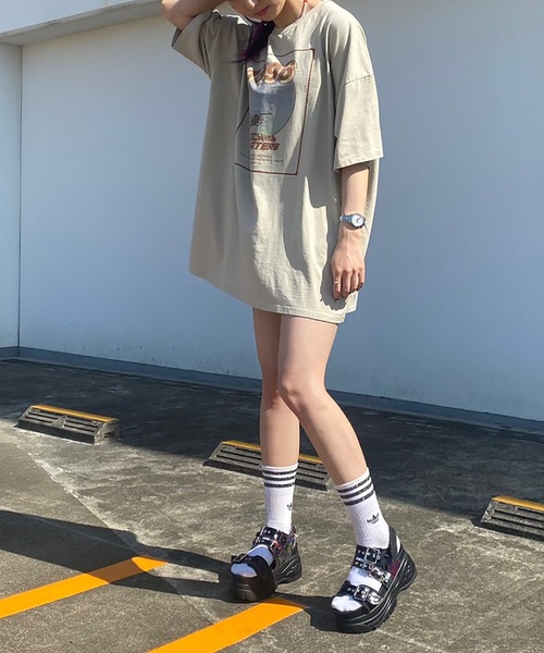 one way(ワンウェイ)の「Cinema1996ロゴT(Tシャツ/カットソー・レディース・ホワイト/ブラック/オレンジ/ライトグリーン・FREE)」の20枚目の写真