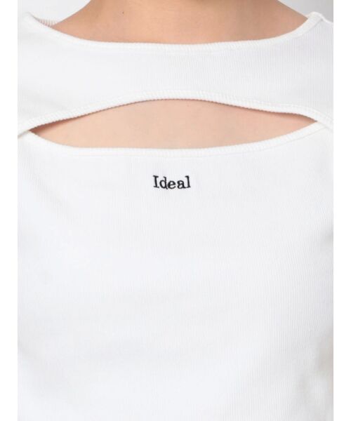 EVRIS（エヴリス）の「カッティングプリントTEE（Tシャツ/カットソー・レディース・ホワイト/ブラック/オレンジ・FREE）」の21枚目の写真