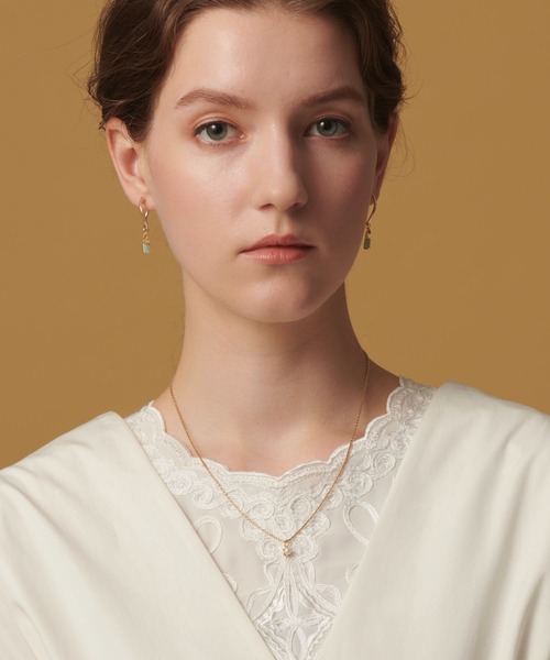 agete(アガット)の「K10パールチャーム(チャーム・レディース・ホワイト系その他・FREE)」の3枚目の写真