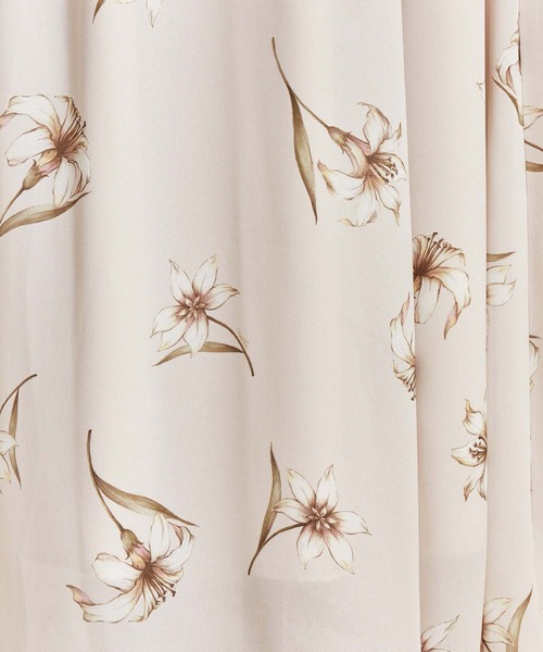 NOELA（ノエラ）の「エフェメラルリリーワンピース（ワンピース・レディース・ブラック/ベージュ/ピンク・S/M）」の20枚目の写真