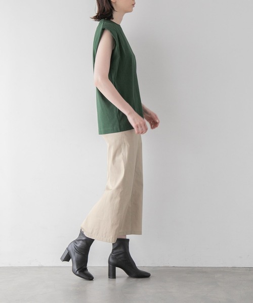 yuw(ユウ)の「チノマキシスカート 299035(スカート・レディース・ライトベージュ/ベージュ・LARGE/MEDIUM)」の8枚目の写真