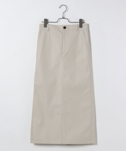 yuw(ユウ)の「チノマキシスカート 299035(スカート・レディース・ライトベージュ/ベージュ・LARGE/MEDIUM)」の14枚目の写真