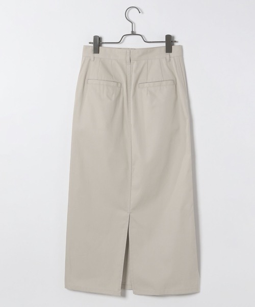 yuw(ユウ)の「チノマキシスカート 299035(スカート・レディース・ライトベージュ/ベージュ・LARGE/MEDIUM)」の18枚目の写真