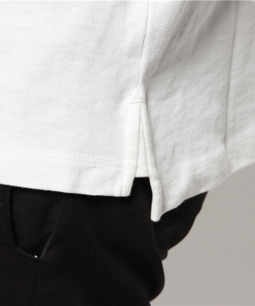 GIORDANO（ジョルダーノ）の「[GIORDANO]バスク長袖シャツ（Tシャツ/カットソー・メンズ・ホワイト/ブルー/ネイビー/レッド・MEDIUM/LARGE）」の11枚目の写真