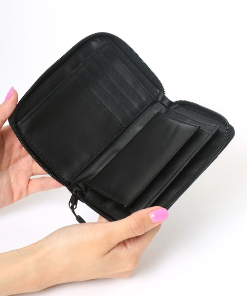 BEN DAVIS（ベンデイビス）の「BEN DAVIS/ベンデイビス ワンポイント ロゴ ラウンドジップ ウォレット/財布（財布・メンズ・ブラック/ブラック系その他/ブラック系その他2・FREE）」の14枚目の写真