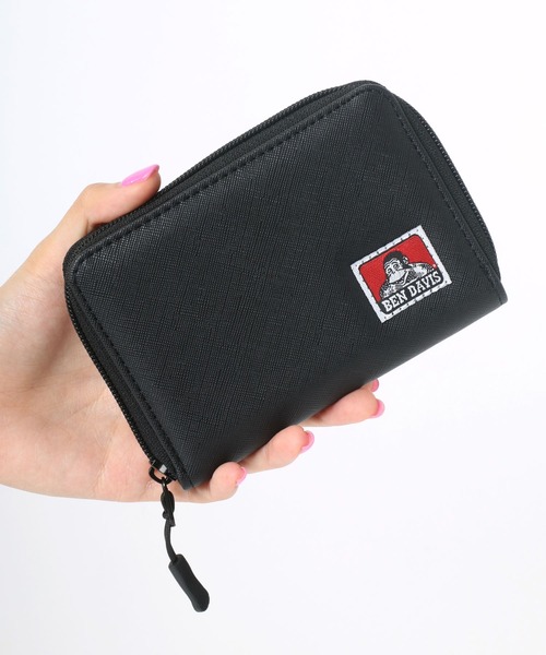 BEN DAVIS（ベンデイビス）の「BEN DAVIS/ベンデイビス ワンポイント ロゴ ラウンドジップ ウォレット/財布（財布・メンズ・ブラック/ブラック系その他/ブラック系その他2・FREE）」の12枚目の写真
