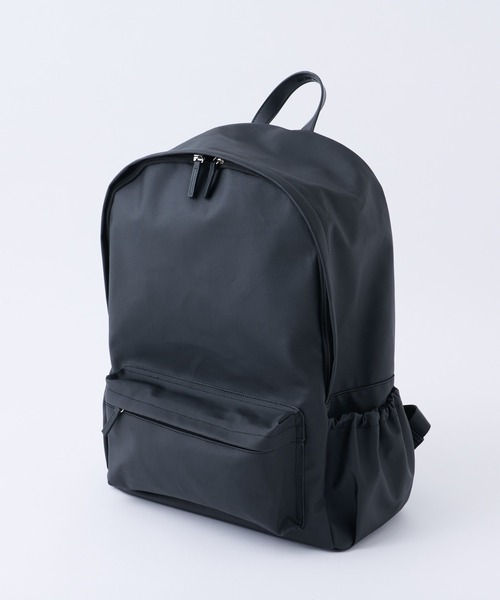 COLONY 2139（コロニートゥーワンスリーナイン）の「撥水コーティングキャンバスリュック/ユニセックス（バックパック/リュック・メンズ・ブラック・FREE）」の10枚目の写真