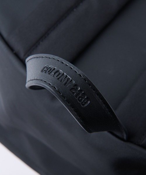 COLONY 2139（コロニートゥーワンスリーナイン）の「撥水コーティングキャンバスリュック/ユニセックス（バックパック/リュック・メンズ・ブラック・FREE）」の20枚目の写真