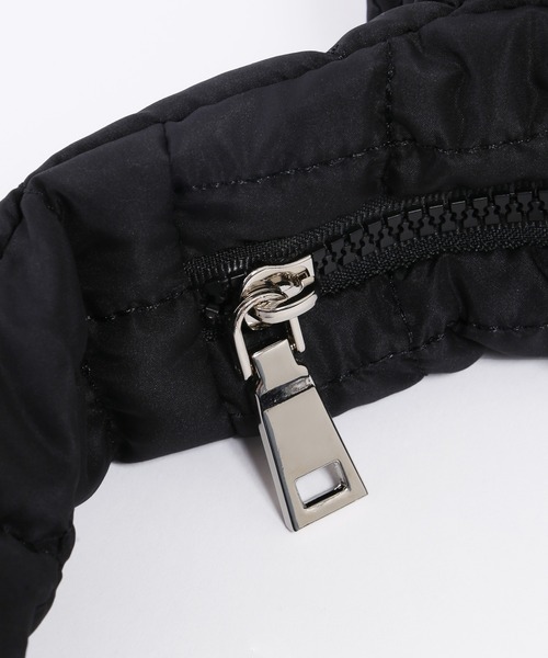 WC(ダブル シー)の「キルトショルダーバッグ(ショルダーバッグ・レディース・ホワイト/ブラック/サックスブルー/ピンク/グリーン・FREE)」の15枚目の写真