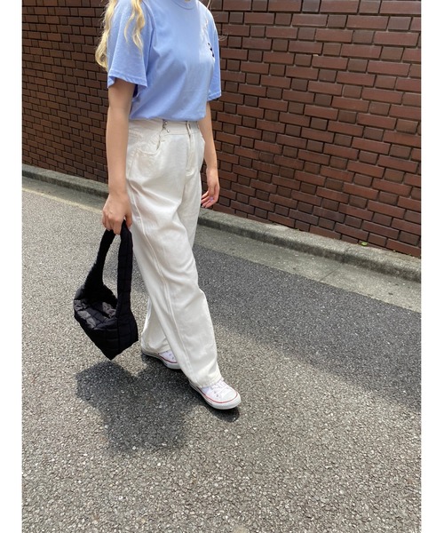 WC(ダブル シー)の「キルトショルダーバッグ(ショルダーバッグ・レディース・ホワイト/ブラック/サックスブルー/ピンク/グリーン・FREE)」の22枚目の写真