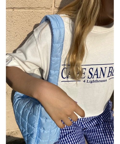 WC(ダブル シー)の「キルトショルダーバッグ(ショルダーバッグ・レディース・ホワイト/ブラック/サックスブルー/ピンク/グリーン・FREE)」の18枚目の写真