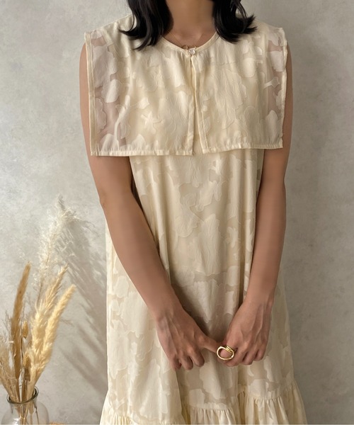 apres jour clair(アプレジュールクレア)の「【apres jour clair】2WAYノースリーブワンピース【ZOZOTOWN限定アイテム】(ワンピース・レディース・アイボリー/オフホワイト/ライトブラウン・X-LARGE/フリー)」の17枚目の写真