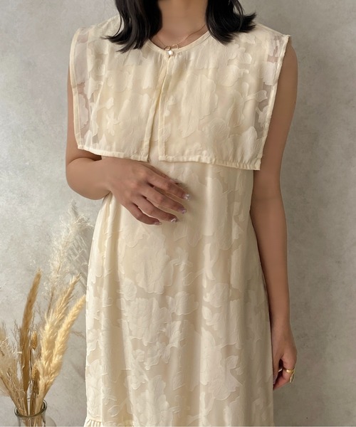 apres jour clair(アプレジュールクレア)の「【apres jour clair】2WAYノースリーブワンピース【ZOZOTOWN限定アイテム】(ワンピース・レディース・アイボリー/オフホワイト/ライトブラウン・X-LARGE/フリー)」の18枚目の写真