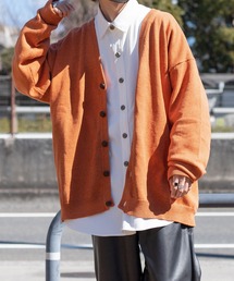 ブランド古着 メンズのカーディガン ボレロ オレンジ 橙色系 古着通販 Zozoused