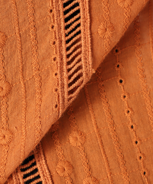 B.C STOCK(ベーセーストック)の「レースブラウス(シャツ/ブラウス・レディース・ホワイト/グリーン/ネイビー/オレンジ・FREE)」の12枚目の写真