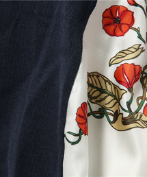 BEARDSLEY（ビアズリー）の「脇花スカーフニット（ニット/セーター