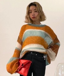 ROSE BUD | <ホワイトWEB限定カラー>シアーニット(ニット/セーター)