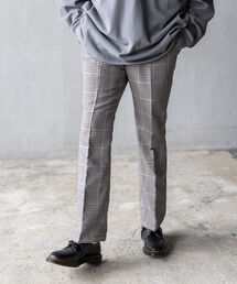 BEAMS | BEAMS / チェック シューカットパンツ(その他パンツ)