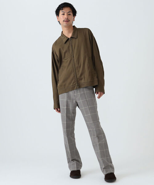 BEAMS（ビームス）の「BEAMS / チェック シューカットパンツ（その他パンツ・メンズ・チャコールグレー/ベージュ・M/XL/L/S）」の18枚目の写真