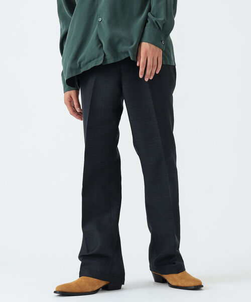 BEAMS（ビームス）の「BEAMS / チェック シューカットパンツ（その他パンツ・メンズ・チャコールグレー/ベージュ・M/XL/L/S）」の21枚目の写真