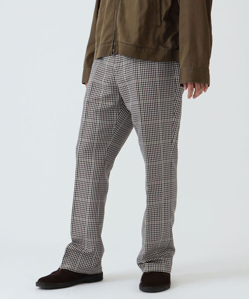 BEAMS（ビームス）の「BEAMS / チェック シューカットパンツ（その他パンツ・メンズ・チャコールグレー/ベージュ・M/XL/L/S）」の22枚目の写真