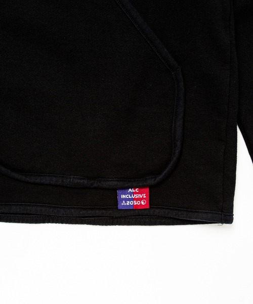 AlexanderLeeChang（アレキサンダーリーチャン）の「AlexanderLeeChang アレキサンダーリーチャン / BLC SWET SANKAKU CARDIGAN BACANCESコラボレーションスウェットカーディガン / BC012201（カーディガン/ボレロ・メンズ・ブラック/グレー/マスタード・X-LARGE/MEDIUM/LARGE）」の6枚目の写真