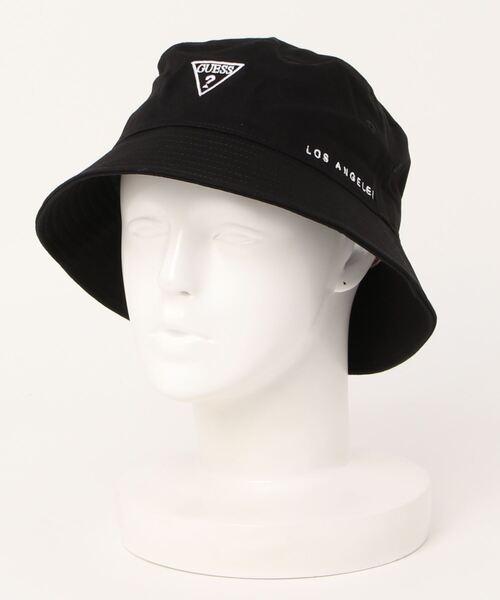 Guess（ゲス）の「【GUESS】ゲス　HAT　バケットハット　AM3A8894DS（ハット・レディース・ブラック/ベージュ/ホワイト・FREE）」の6枚目の写真