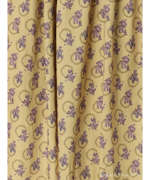 Te chichi(テチチ)の「【ミュシャコラボ】プリントタックギャザースカート(スカート・レディース・カーキ/イエロー・フリ-)」の22枚目の写真