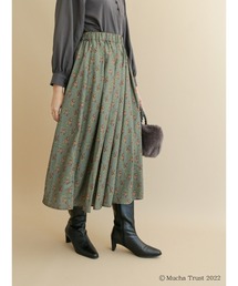 Te chichi | 【ミュシャコラボ】プリントタックギャザースカート(スカート)