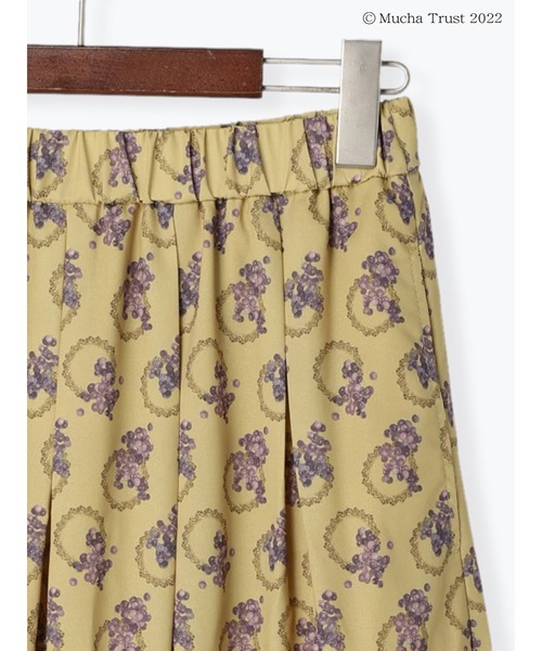 Te chichi(テチチ)の「【ミュシャコラボ】プリントタックギャザースカート(スカート・レディース・カーキ/イエロー・フリ-)」の18枚目の写真