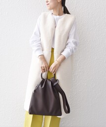 SHIPS（シップス）の「*ウールライクロングファージレ◇（その他アウター）」