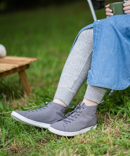 le coq sportif（ルコックスポルティフ）の「LA アルマ MID II T+R / 防水設計 コンパクト メンズ レディース ユニセックス シューズ スニーカー 靴 スポーツウェア（スニーカー・メンズ・グレー・25.0cm/23.0cm/26.0cm/27.0cm/24.0cm/28.0cm）」の8枚目の写真