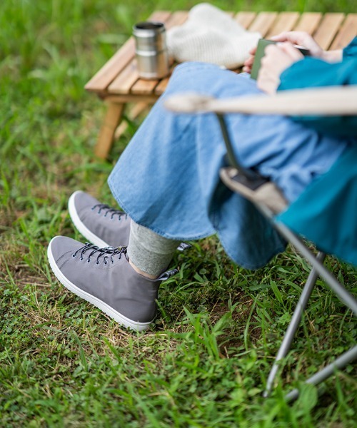 le coq sportif（ルコックスポルティフ）の「LA アルマ MID II T+R / 防水設計 コンパクト メンズ レディース ユニセックス シューズ スニーカー 靴 スポーツウェア（スニーカー・メンズ・グレー・25.0cm/23.0cm/26.0cm/27.0cm/24.0cm/28.0cm）」の7枚目の写真